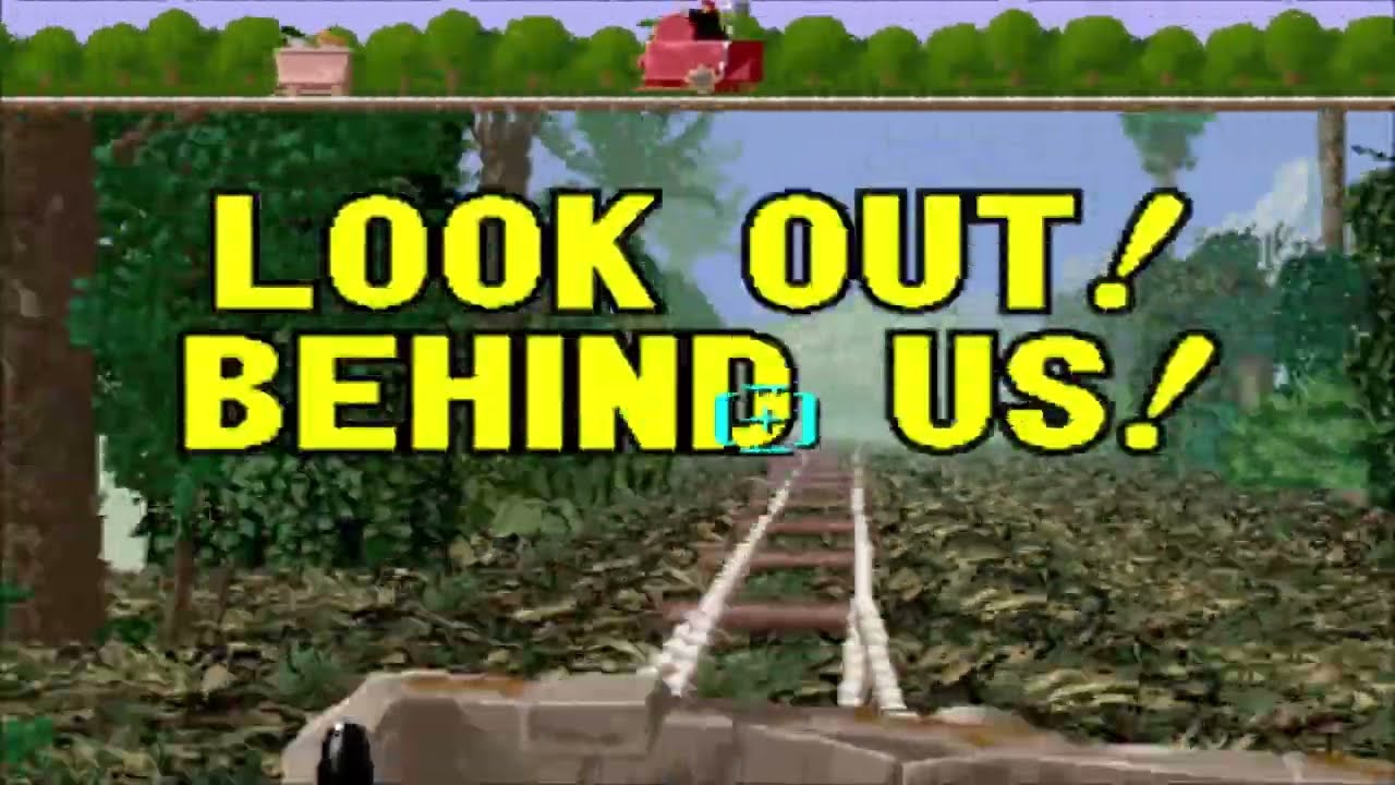 Rail Chase - Arcade Playthrough