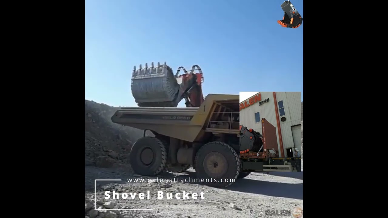 Shovel Bucket | Mining Excavator Attachments | Heavy Duty Shovel Bucket Hydraulic