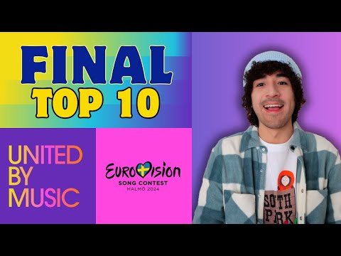 EUROVISION 2024 | THE FINAL "TOP 10" | WITH COMMENTS