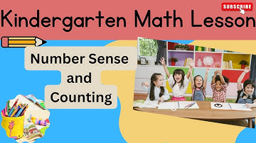 Kindergarten Math Warm-Up Mini Lesson Numbers and Counting Educational Learning Video for Kids