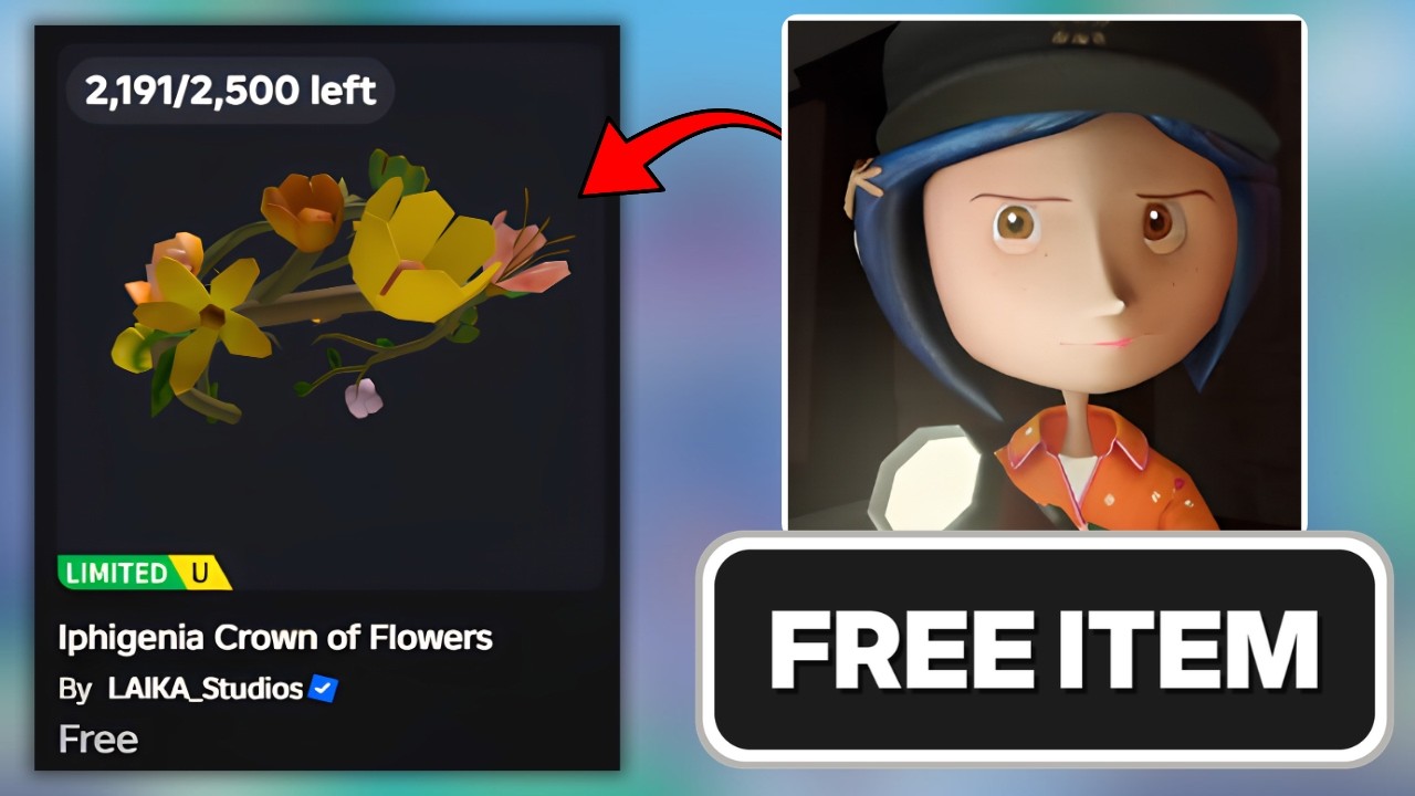 Claiming Iphigenia Crown of Flowers free ugc | 2000 Stock - YouTube