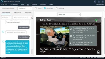 "Driving Test" alexa skill