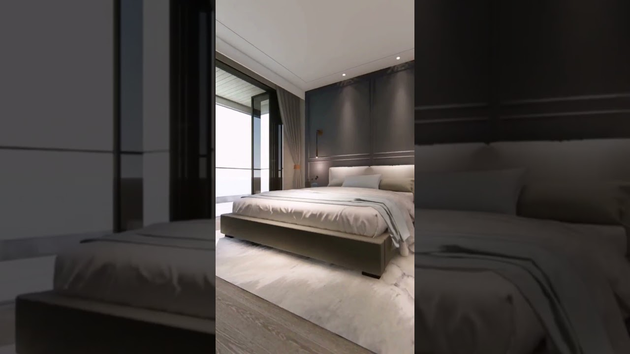 Seaside chic: Fully modernized suite with open balcony vibes.  