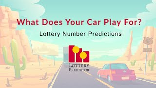 What Lottery Number Does Your Car Play For?