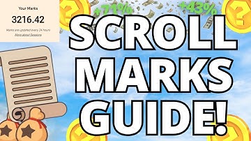 Scroll Airdrop Guide! Best Way to Farm Marks!