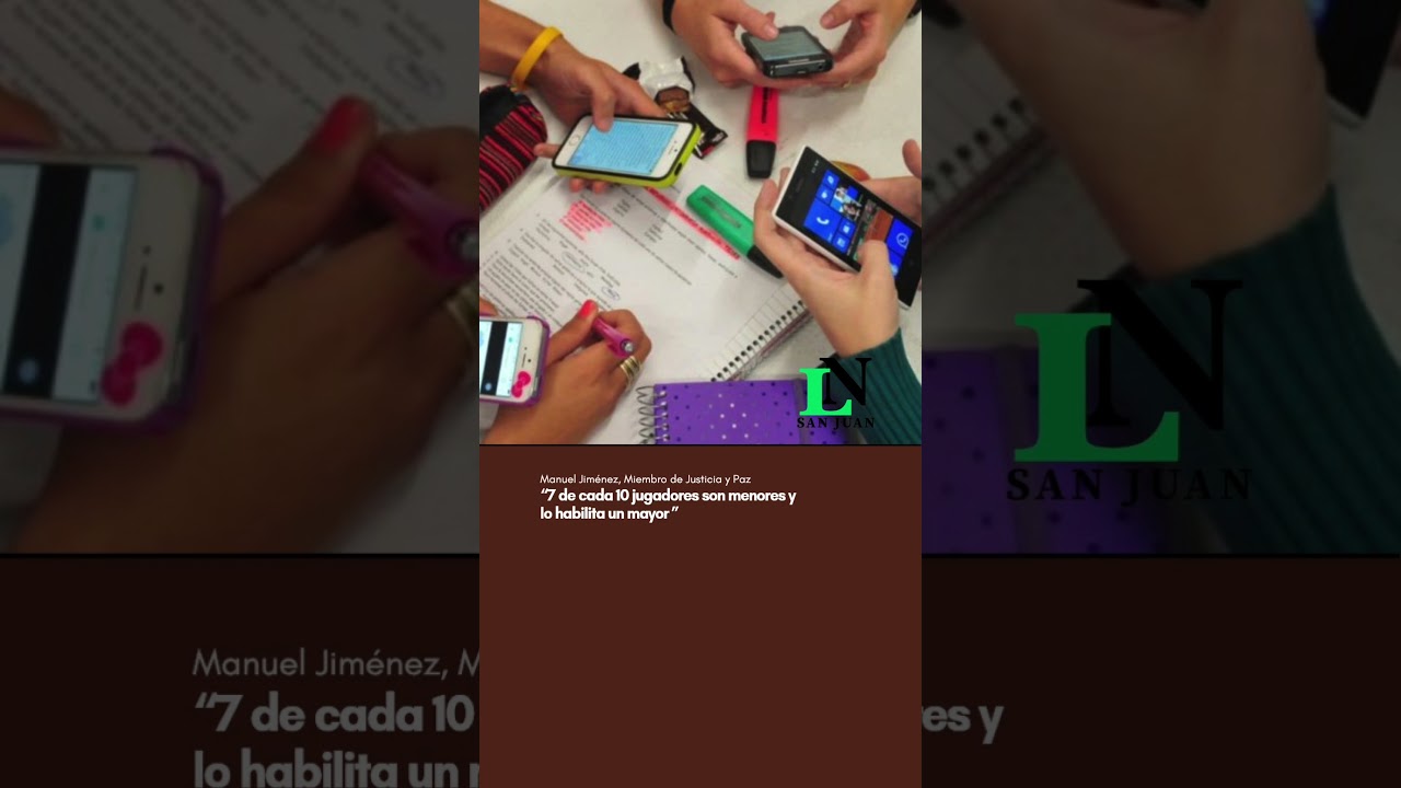 “7 de cada 10 jugadores son menores y lo habilita un mayor”