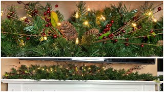 National Tree Company 6 Foot Pre-Lit Garland for Fireplace Mantel Review
