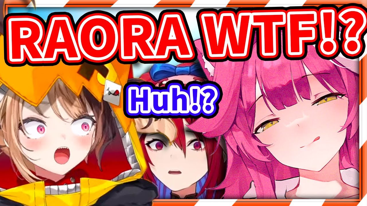 Raora got Too Freaky and Caught Gigi Off Guard 【HololiveEN】