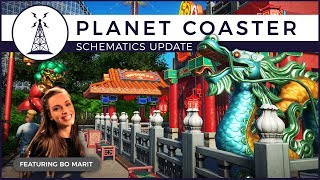 Planet Coaster - Worlds Fair Pack Talk with Bo Marit | Schematics Update