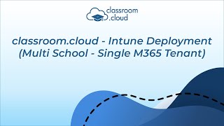 classroom.cloud - Intune Deployment (Multi School - Single M365 Tenant)