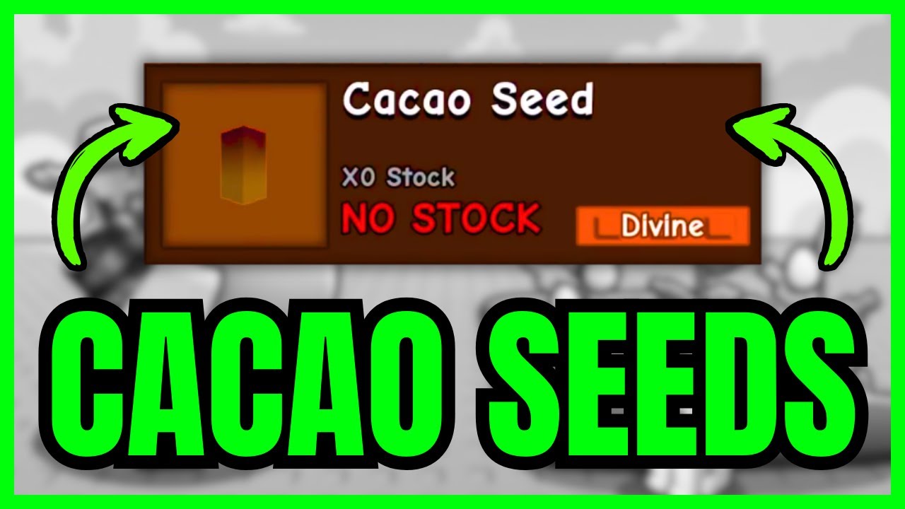 How To Get FREE CACAO SEEDS In Grow A Garden Roblox QUICK EASY 2025 