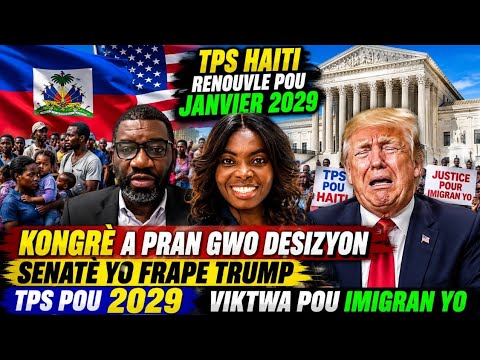 🚨FLASH :ANMWEEYY  BÓN NOUVÉL TPS KONGRÉ A PRAN GRO DESISYON #TPS #vira