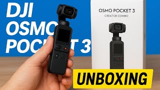 Ultimate Osmo Pocket 3 Creator Combo Unboxing: Best Vlogging in 2025