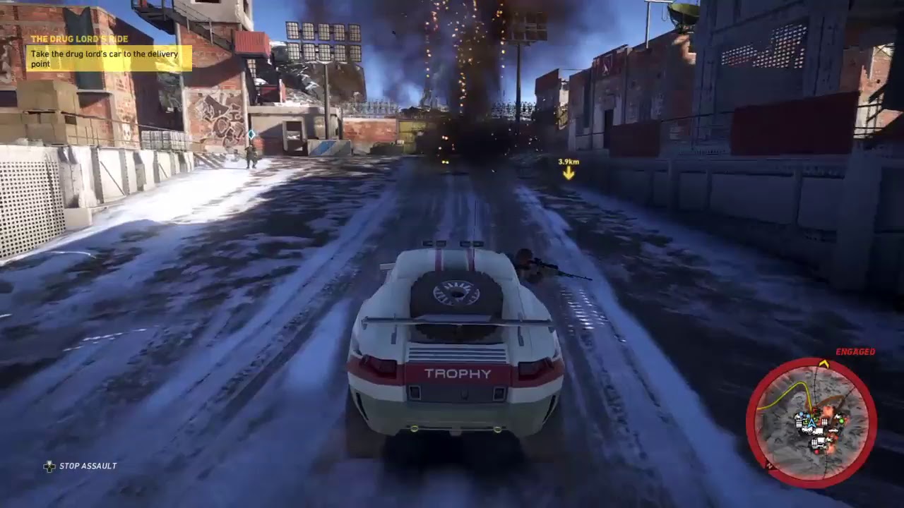 TOM CLANCY GHOST RECON WILDLANDS mission THE DRUG LORD'S RIDE/THE BODYGUARD[hit it hard an fast!!!!]