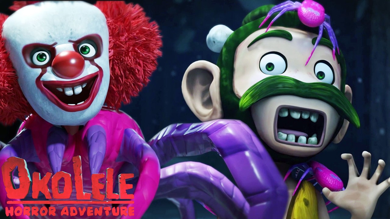 Oko Lele Horror Adventure ⭐ The Clown — Episode 5 ⭐ Oko Lele - Official channel