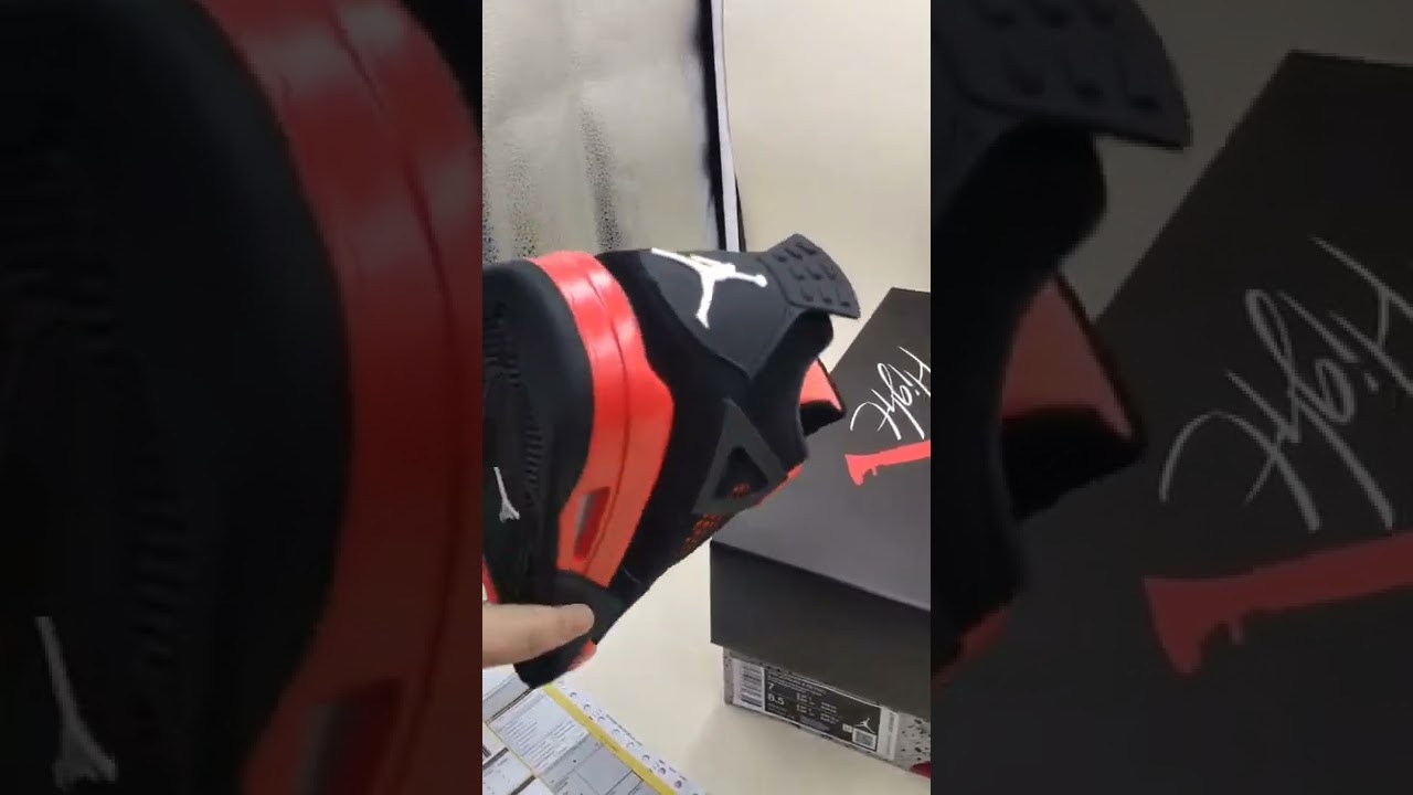 Air Jordan 4 Red Thunder (qc)||aurorashoes.ru
