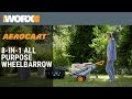 Aerocart | 8-in-1 All-Purpose Wheelbarrow