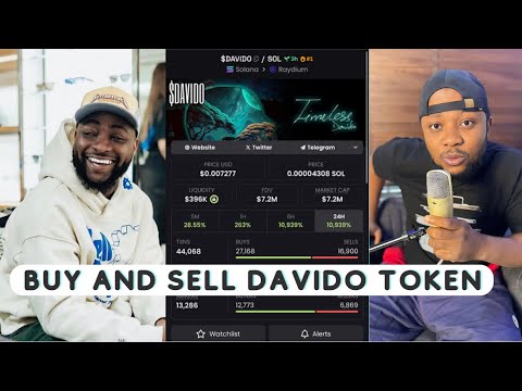 How to Buy and Sell Davido New COIN on Crypto Wallet