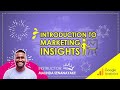 1. Introduction to marketing Insights | Malinda Senanayake