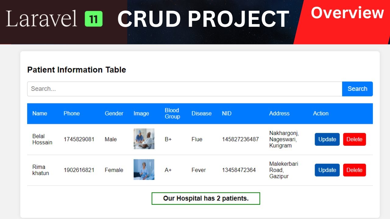 🛠️ Build a Complete Laravel CRUD Project | Step-by-Step Tutorial - YouTube