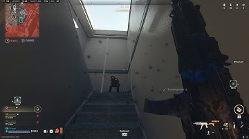 Warzone2 - Crazy Flashed Throwing Knife Kill