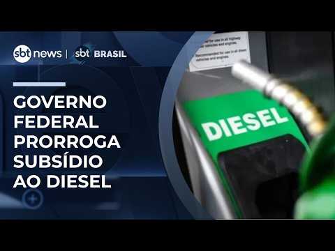 Diesel subsidy extended for another 30 days | #SBTBrasil