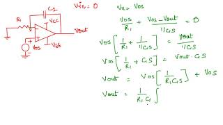 DC offsets in operational amplifier circuits