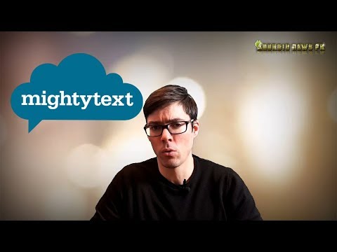 Vidéo: Qu'est-ce que l'application Mighty Text ?