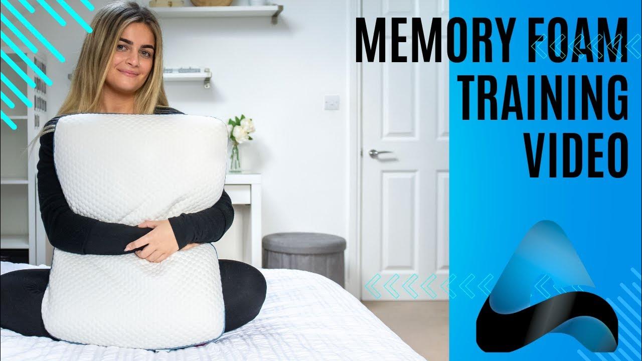 How To Use A Memory Foam Pillow Correctly. - YouTube - How To Sleep On Memory Foam Pillow