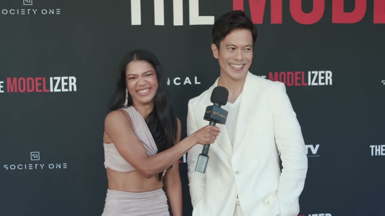 ChimeTV Interviews Byron Mann at The Modelizer Premiere