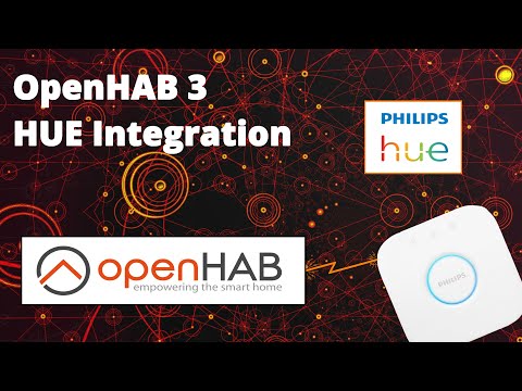 OpenHAB 3 | Philips HUE verbinden, Lampen und Temperatur in Model einbinden