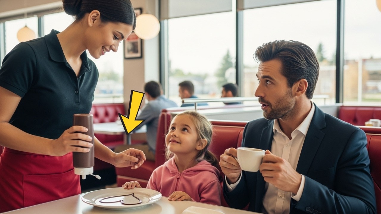 The Billionaire’s Daughter Went Silent for Months — Until a Waitress Drew One Small Heart