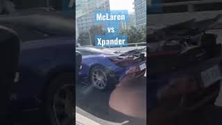 McLaren vs Mitsubishi Xpander #shorts #diamondkongtv #jaybizz
