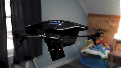 AR Drone 2.0 + GoPro Hero 3 Battery Test