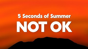 5 Seconds of Summer - NOT OK (Lyrics)
