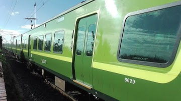 IE 8520 Class Dart Train number 8629 - Sandymount, Dublin