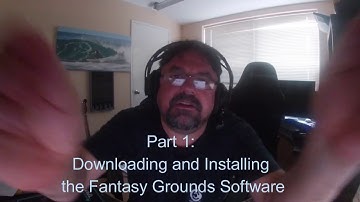 Fantasy Grounds  - Downloading Software, Installing Software and Logging into a Server