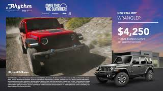 Match Highlights New Jeep Wrangler Offer - 08/2026