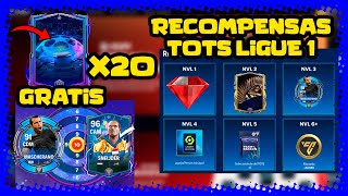 Reclama x20 cartas UCL, recompensas TOTS Ligue 1, nuevo Héroe gratis 96 y más | FC Mobile