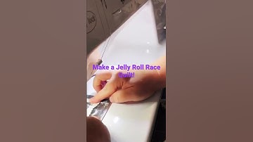 Jelly Roll Race Quilt FULL tutorial!