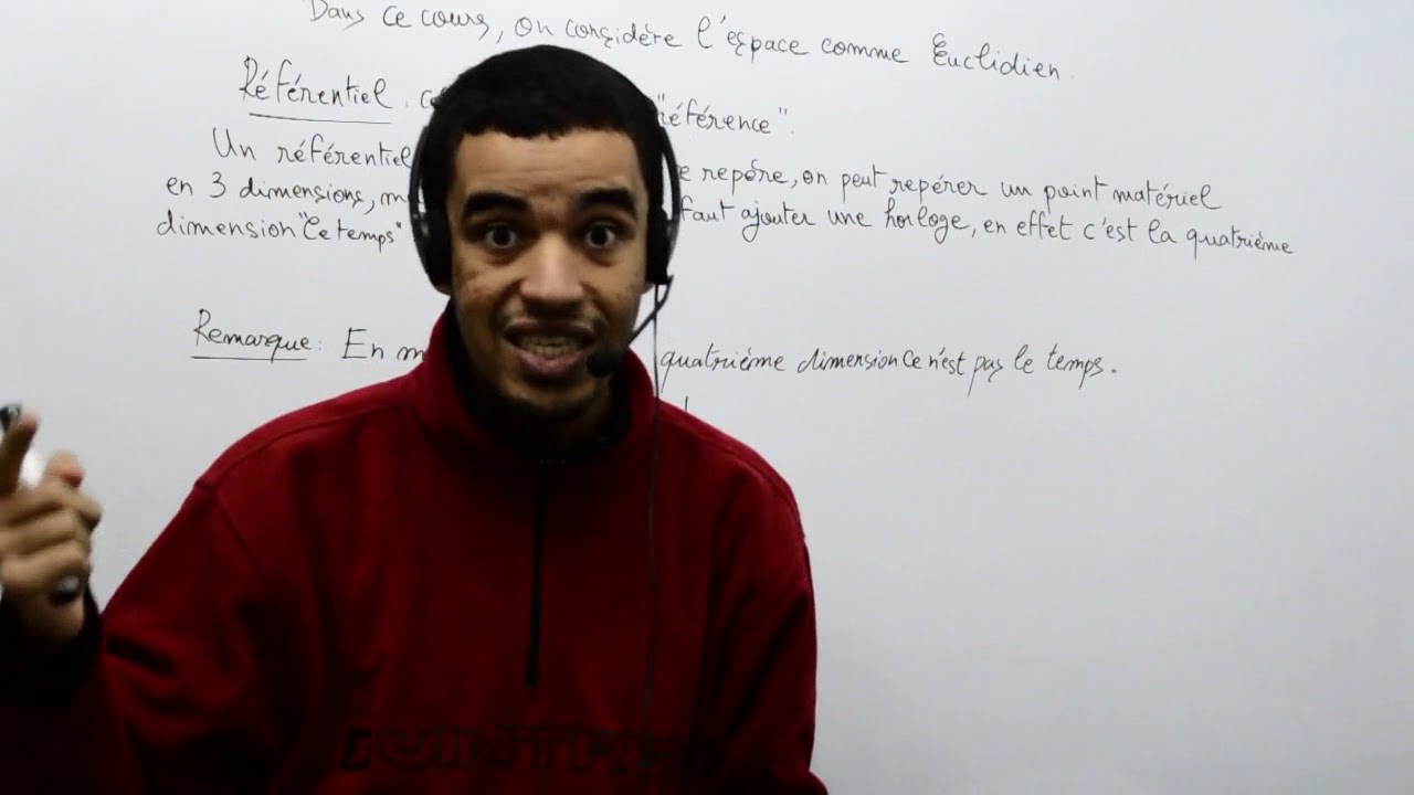 Qu'est ce qu'on veut dire par l'espace Euclidien