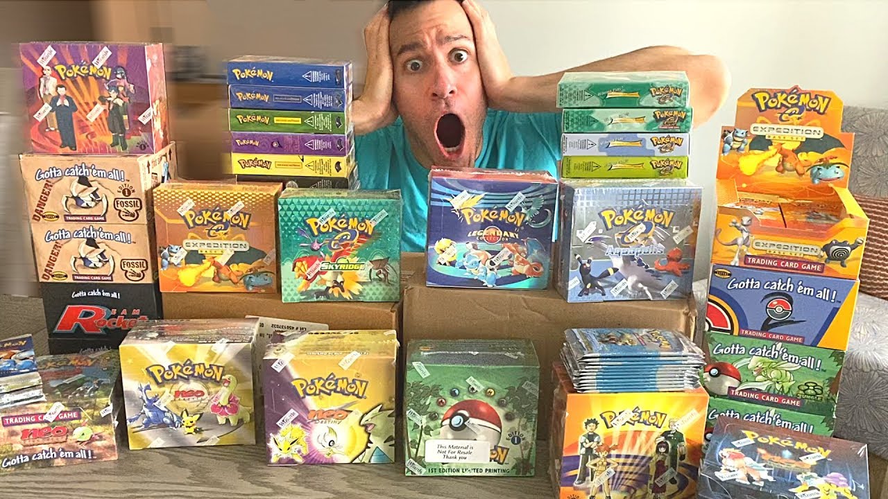 I Bought The ENTIRE Pokemon Cards Collection WIZARDS COAST Employee! - YouTube