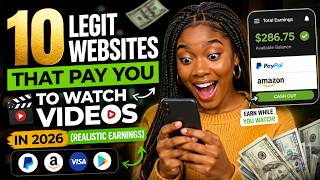 💰 These 10 Websites Paid Me  to Watch Videos in 2026