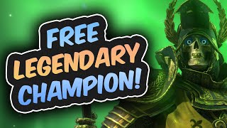 GET THIS LEGENDARY CHAMPION FOR FREE! | RAID: Shadow Legends