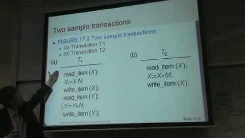 Chapter 21 Part(2): Introduction to Transaction Processing Concepts and Theory