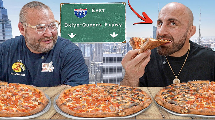Trying The BEST Pizza in NYC with Action Bronson!