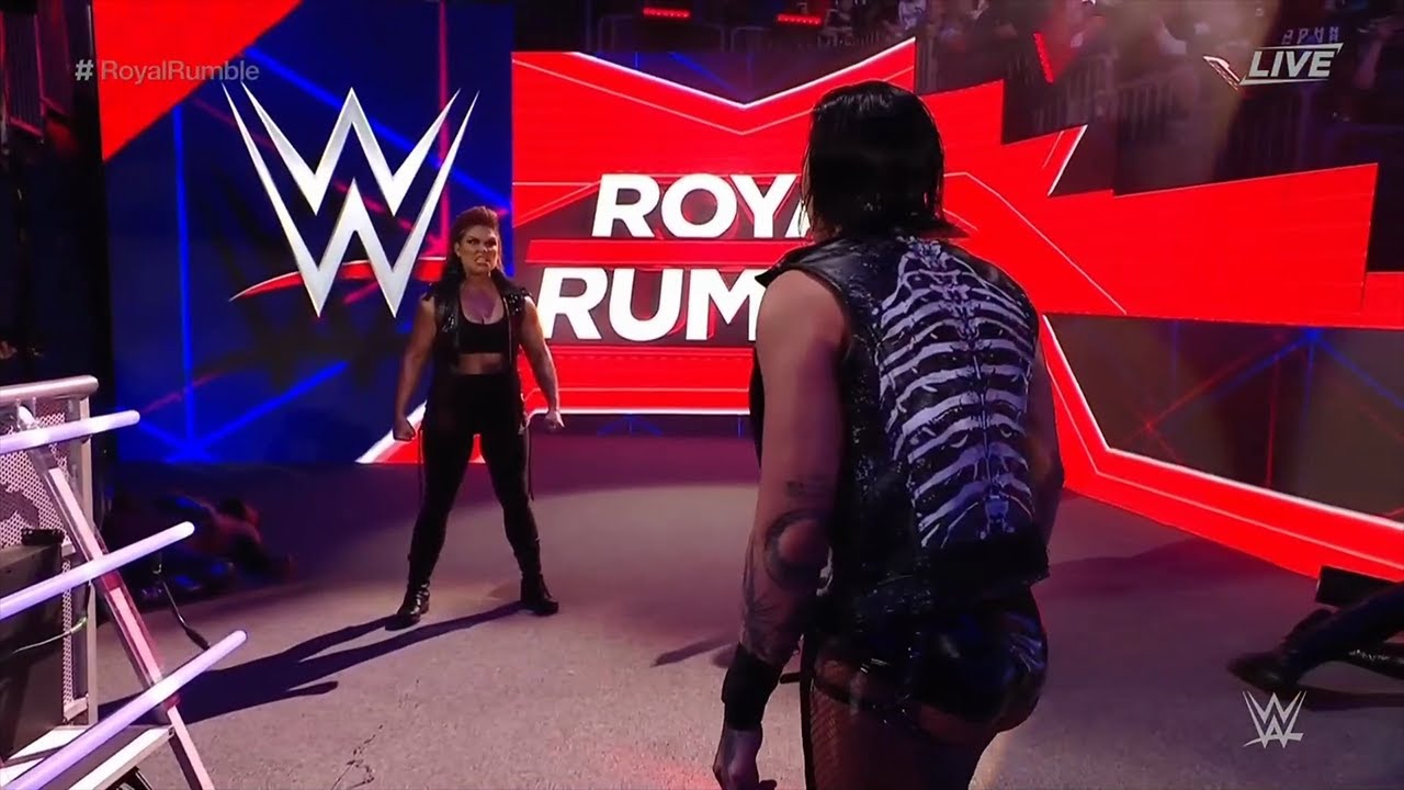 Royal Rumble Phoenix Beth Phoenix Returns & Spears Rhea Ripley at the Royal Rumble (Jan. 28 ...
