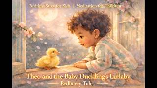 Bedtime Story for Kids | Theo and the Baby Duckling's Lullaby | Meditation for  Kids| Bedberry Tales