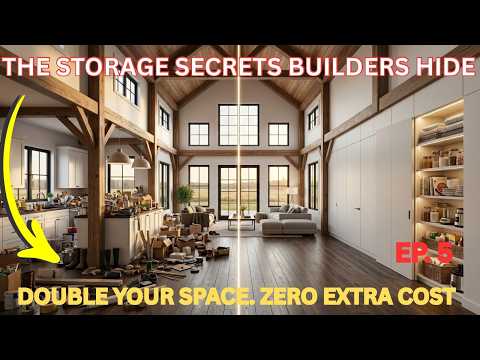 The Floor Plan Trick That Doubles Barndominium Storage (Builders Won't Tell You This)