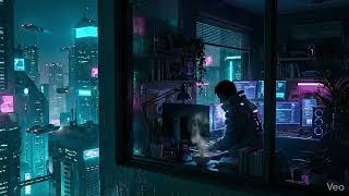 Cyberpunk Gaming   1 Hour Dark Scifi Lofi Beats U0026 Chillhop